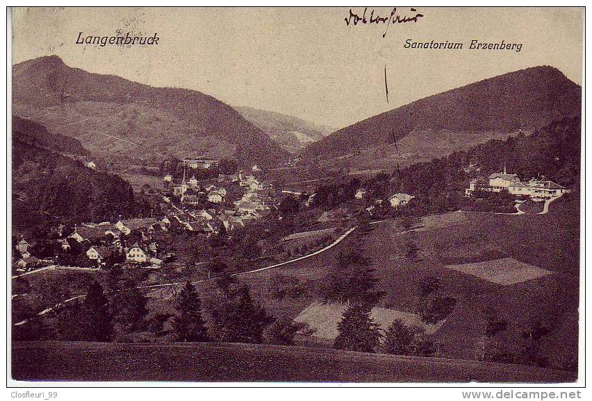 Langenbruck Im 1910 / Zwei (2) Karten / Ferienlager Bachthalen - Langenbruck