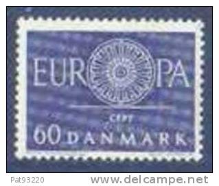 EUROPA / DANEMARK 1960  N° 394 Neuf** / Frais D´envoi France = 0.70 €ur En PNU - 1960