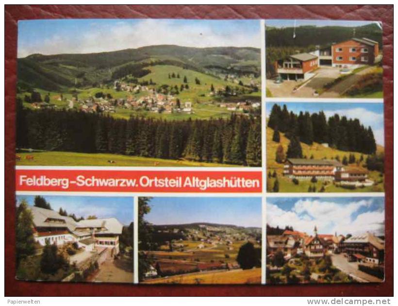 Feldberg Altglashütten - Mehrbildkarte - Feldberg
