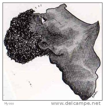 Illustrateur PLANTU Afrique 1992 Un Continent Assoiffe Et Etrangle - Plantu