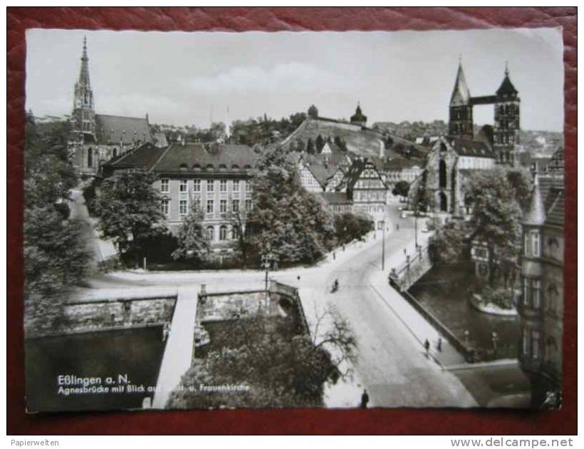 Esslingen - Agnesbrücke - Esslingen