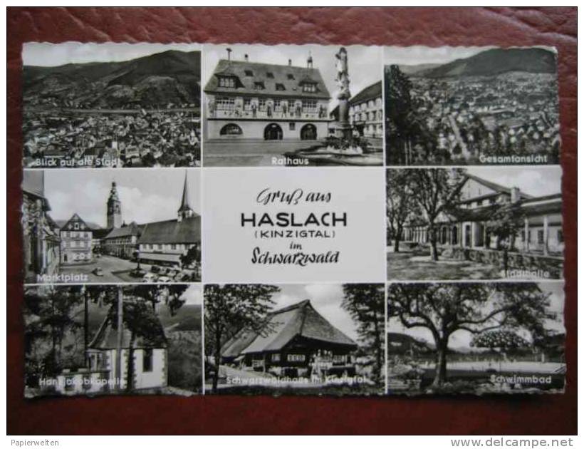 Haslach - Mehrbildkarte - Haslach