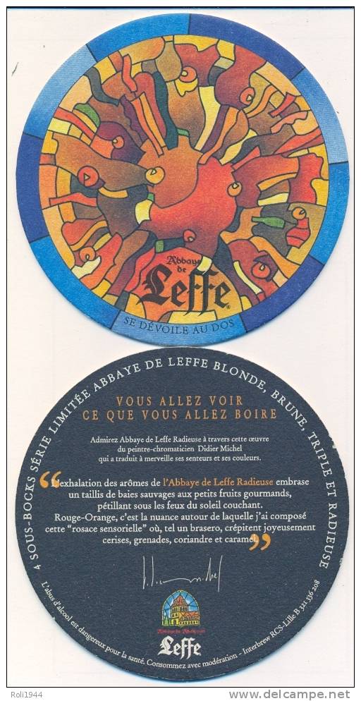 #AI001 Viltje Leffe Ø 120 Mm - Sous-bocks