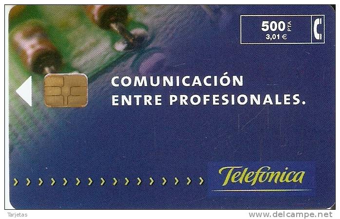 P-418 TARJETA DE ESPAÑA PROFESIONALES-II DE TIRADA 8500 - Privatausgaben