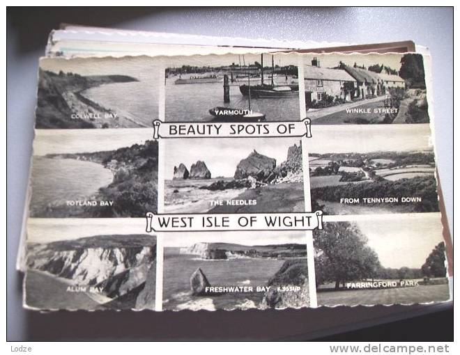 Engeland England Wight Beauty Spots - Altri & Non Classificati