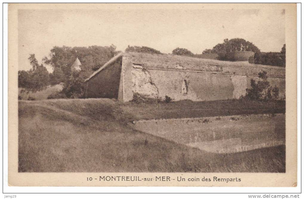 Frankrijk/France, Montreuil-sur-Mer, Un Coin Des Remparts, Ca. 1930 - Montreuil