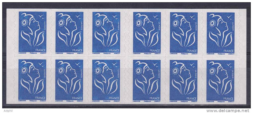 VARIETE  N° YVERT  C 4127  TYPE MARIANNE DE LAMOUCHE   NEUFS LUXES - Postzegelboekjes