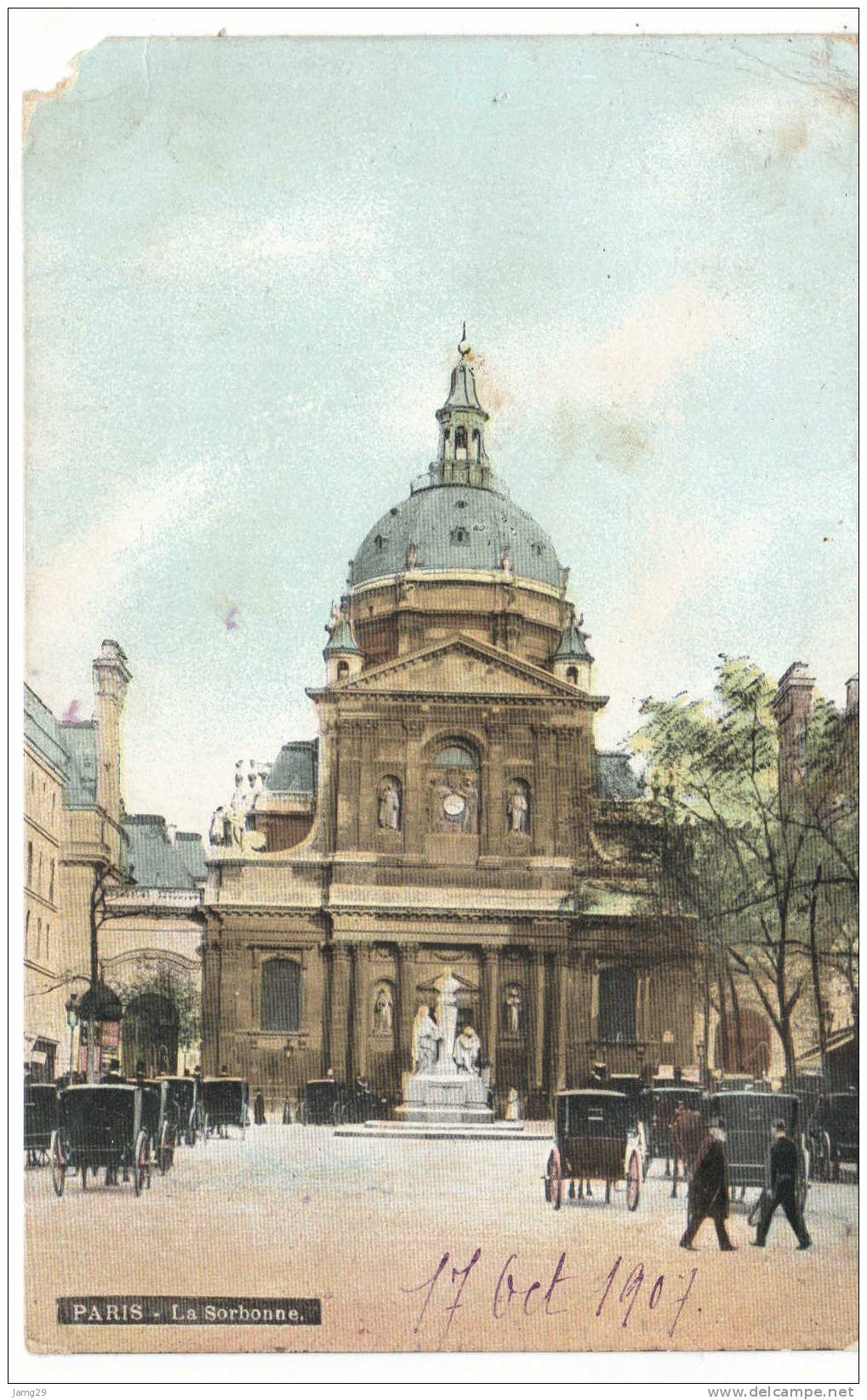 Frankrijk/France, Paris, La Sorbonne, 1907 - Enseignement, Ecoles Et Universités