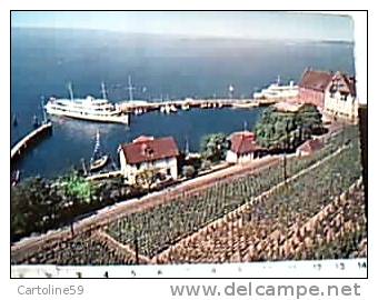 GERMANY MEERSBURG AM BODENSEE NAVE SHIPS CRUISER  VB1963 CG481 - Meerbusch