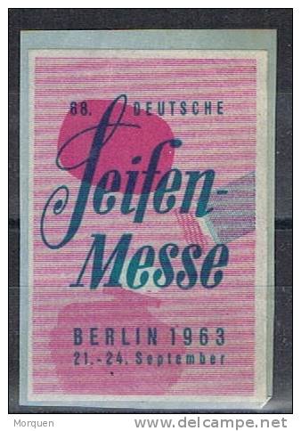 Alemania Federal. Label. Cinderella. Vignette BERLIN 1963 - R- & V- Labels