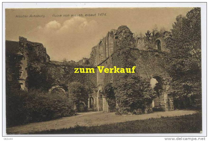 Kloster Arnsburg Bei Lich, Ruine Von Aussen - Lich