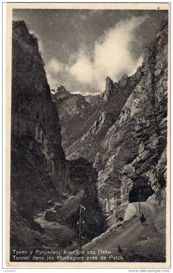 Tunel U Rugovskoj Klisuri Kod Peci.Tunnel Dans Les Montagnes Pres De Petch (Kosovo) - Kosovo