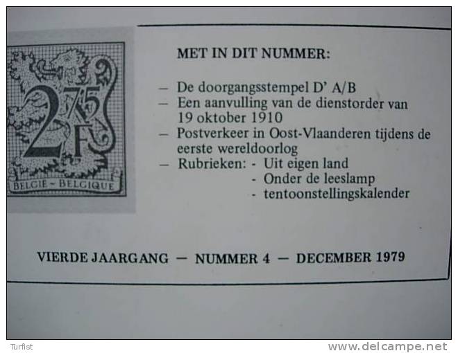 KWARTAALBLAD VOOR FILATELIE JAARGANG 4 NRS 1 TOT 4 INHOUD ZIE FOTOS - Dutch (from 1941)