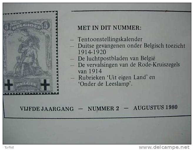 KWARTAALBLAD VOOR FILATELIE JAARGANG 5 NRS 1 EN2 INHOUD ZIE FOTOS - Dutch (from 1941)