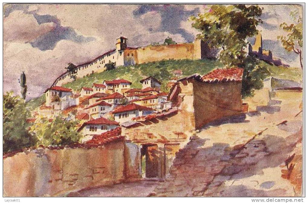 Pogled Na Stari Grad Prizren Kosovo,1916. - Kosovo