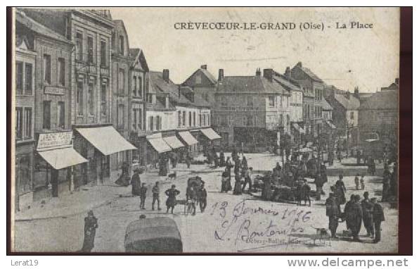 Crevecoeur Le Grand......la Place  . Ecrite...‹(•¿•)› - Crevecoeur Le Grand