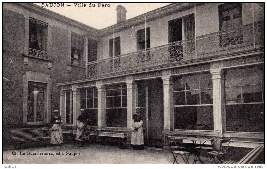 963     -                   SAUJON    -    (  17  )   .     Villa  Du  Parc   . - Saujon