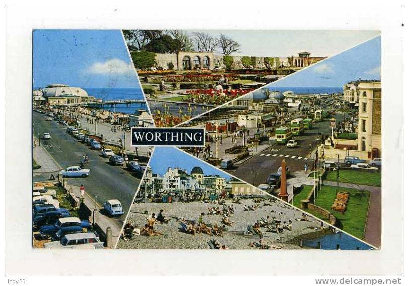 - ANGLETERRE SUSSEX . WORTHING . VUES MULTIPLES . - Worthing