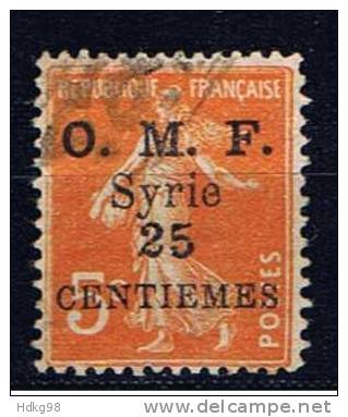 SYR+ Syrien 1922 Mi 182 O. M. F. - Oblitérés