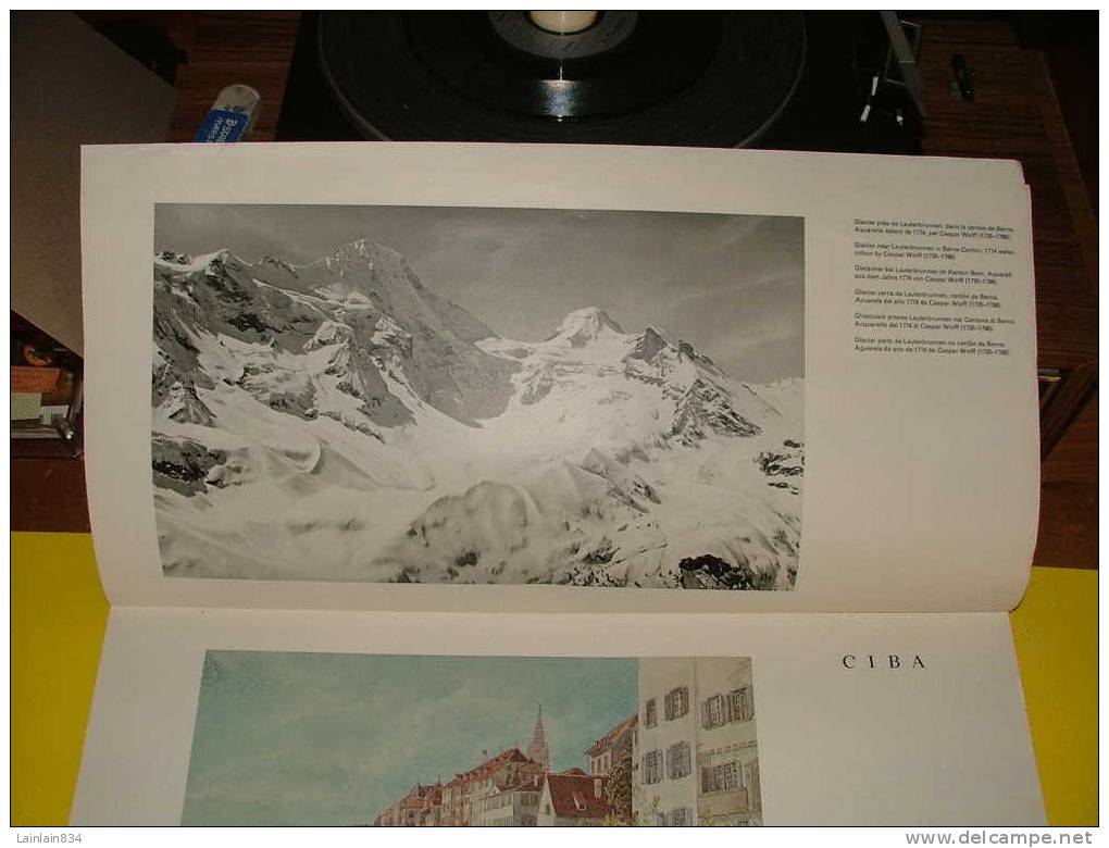 - Calendrier Grand Format CIBA - Neuf Dans Son Carton D´origine -  Paysages Suisses D´hier Et D´aujourd´hui. - Grand Format : 1961-70