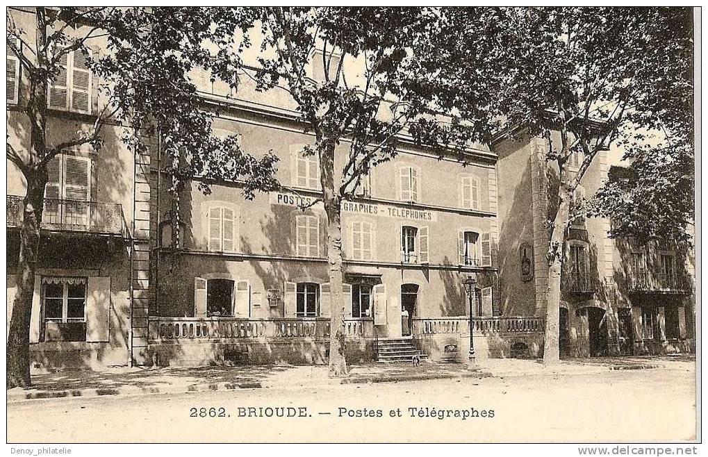 43/ BRIOUDE / POSTES ET TELEGRAPHES - Brioude