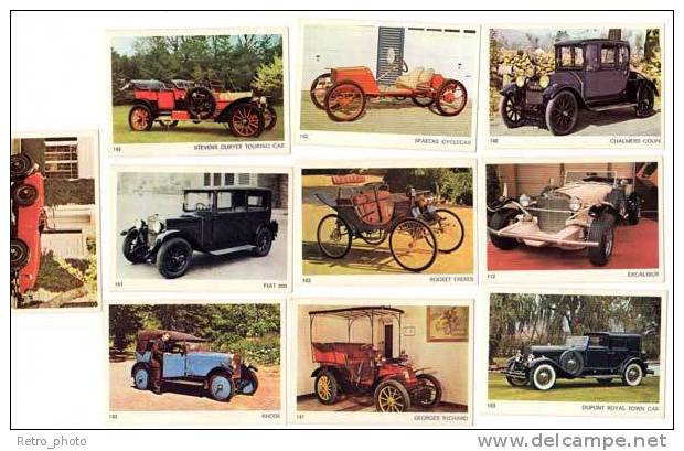 10 Cartes éditées Par Americana Munich : Tacots, Cyclecar, Rhode, Fiat, Stutz, Rocket Frères, ... - Car Racing - F1
