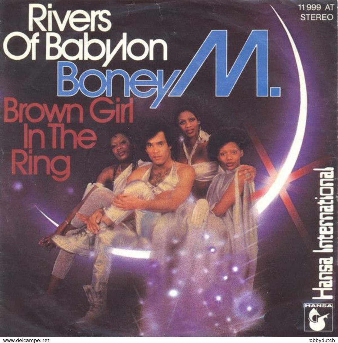 * 7" *  BONEY M.- RIVERS OF BABYLON / BROWN GIRL IN THE RING (Germany 1978) - Disco, Pop