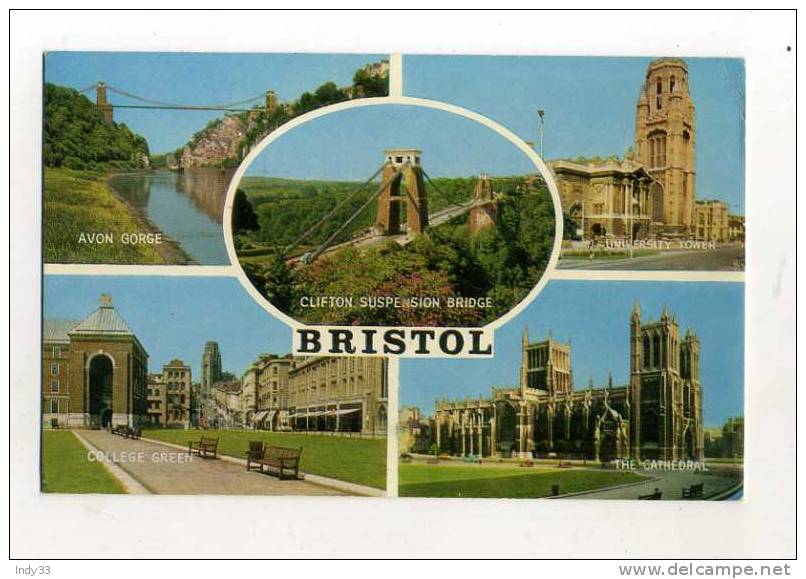 - ANGLETERRE . BRISTOL . VUES MULTIPLES . - Bristol