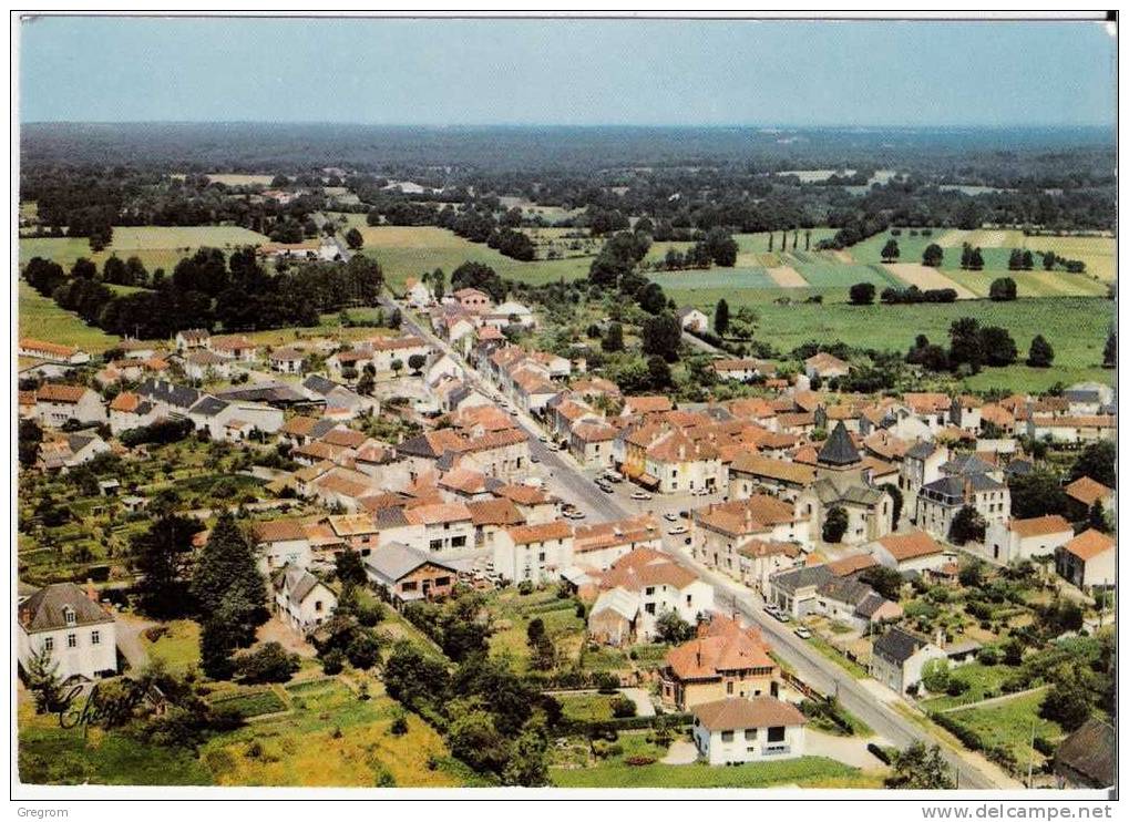 87 : BUSSIERE POITEVINE , Vue Générale Aérienne - Bussiere Poitevine