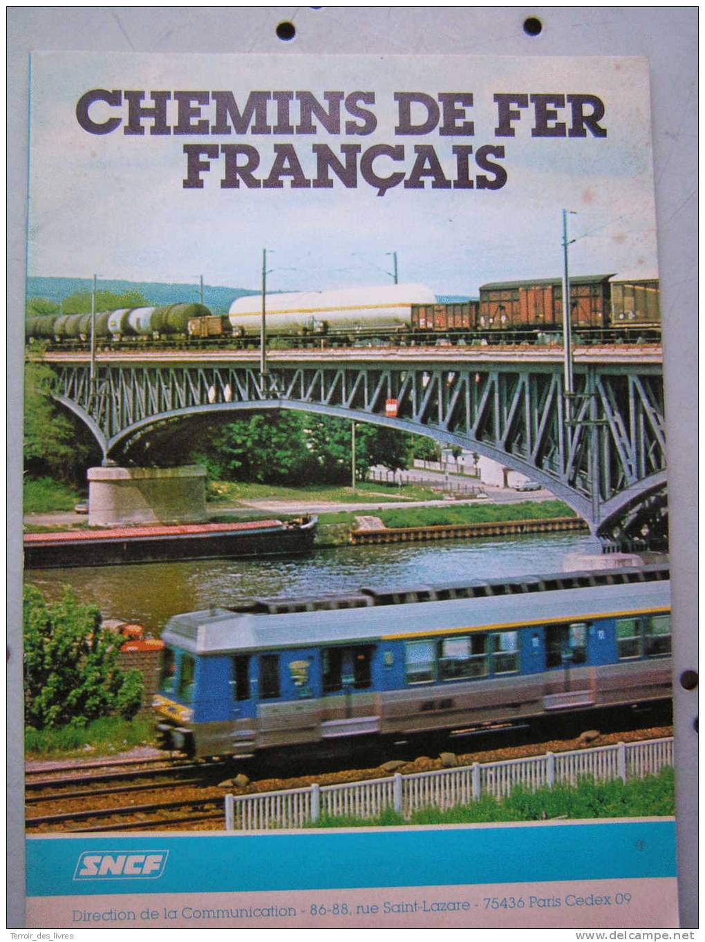 Brochure Chemins De Fer Français Années 1980 - Letteratura & DVD