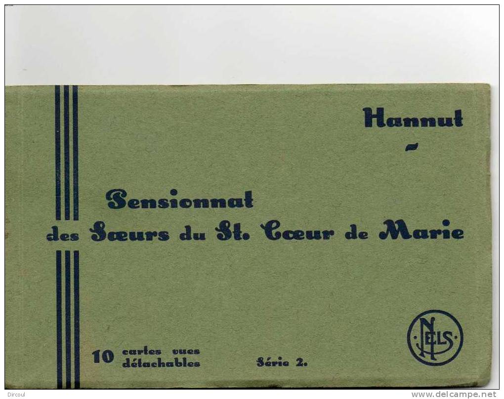 14073  -  Hannut  Pensionnat Des  Soeurs Du St  Coeur De Marie   Carnet 2  - 10  Cartes - Hannuit