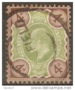 GREAT BRITAIN - 1902 4d King Edward VII. Scott 133. Used - Oblitérés