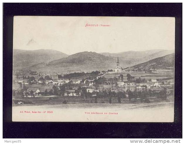 Anould Vue Générale Du Centre  édit.weick N° 6045 Belle Carte - Anould