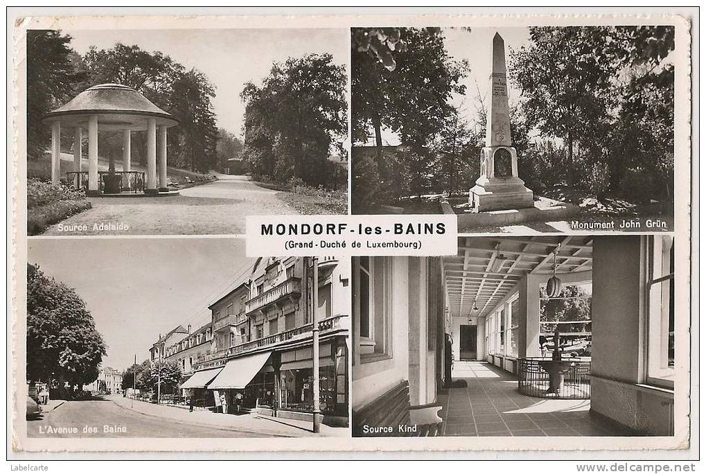 LUXEMBOURG.MONDORF LES BAINS.MULTIVUES - Mondorf-les-Bains
