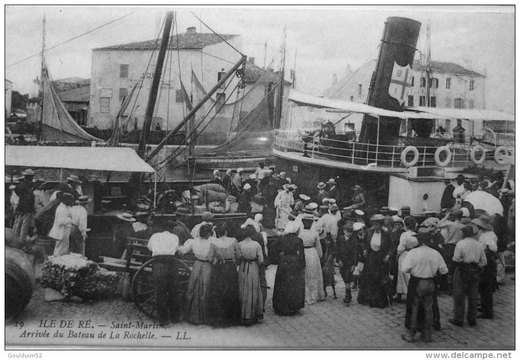 Arrivée Du Bateau De La Rochelle - Ile De Ré