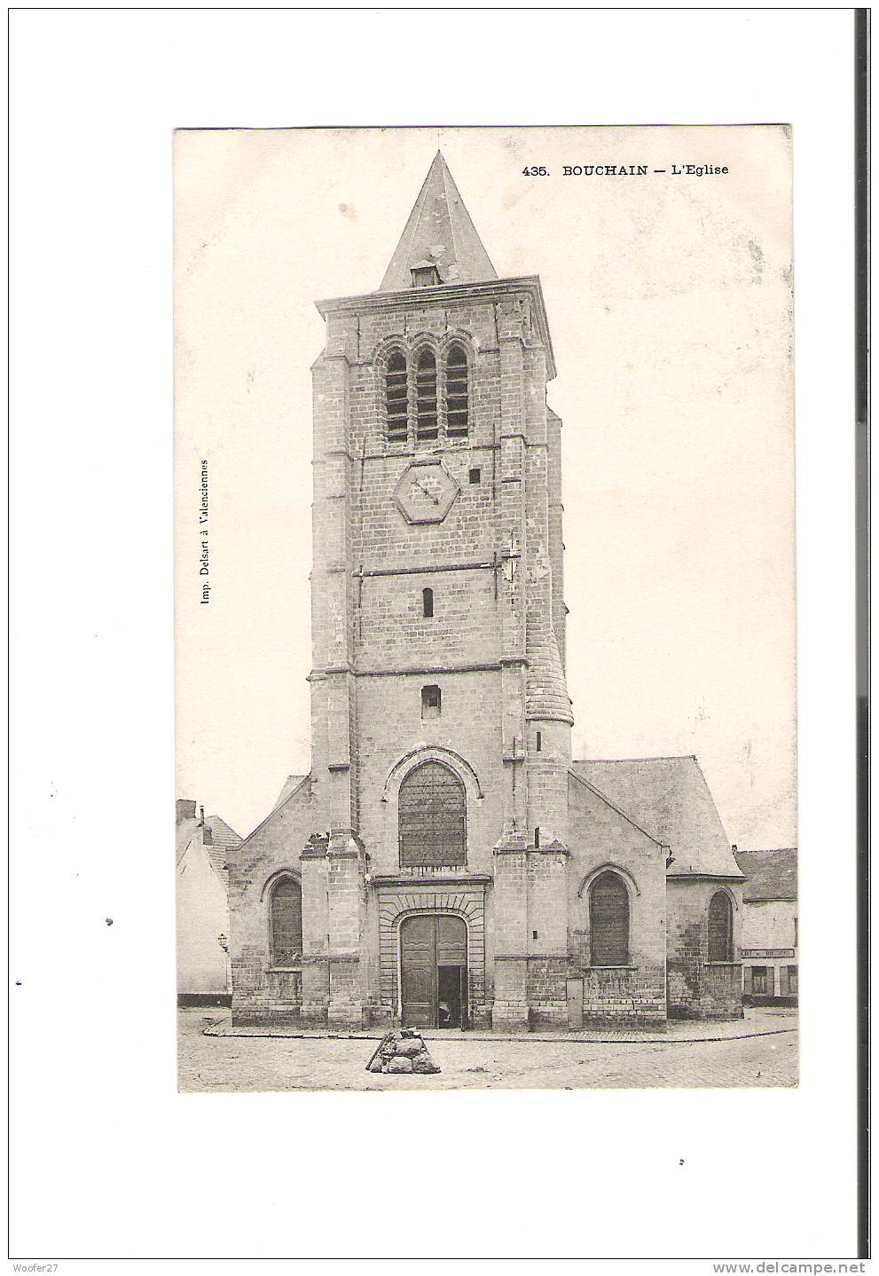 CPA BOUCHAIN L'église - Bouchain