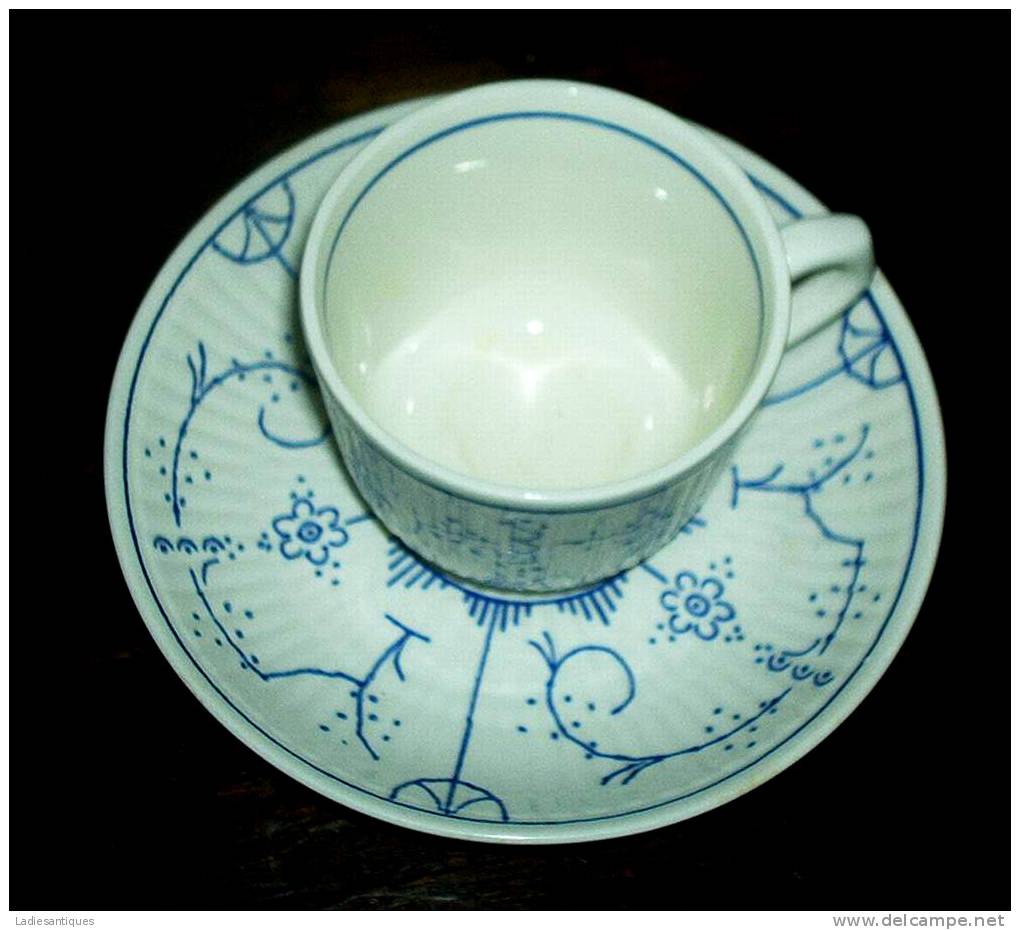 Boch Copenhague - Tasse/st - Kopje/schoteltje - Cup And Saucer - TA 324 - Boch (BEL)