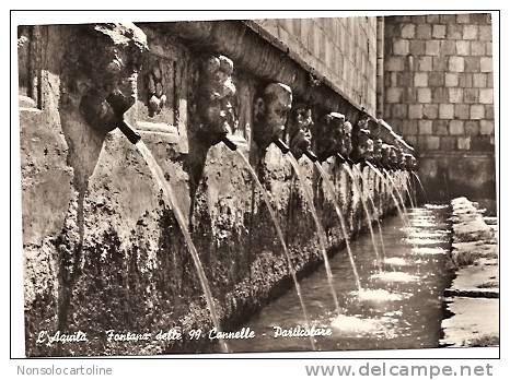 L'Aquila Fontana Delle 99 Cannelle Particolare - Châteaux D'eau & éoliennes