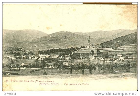 VOSGES -ref 88952- Anould - Vue Generale Du Centre - - Anould