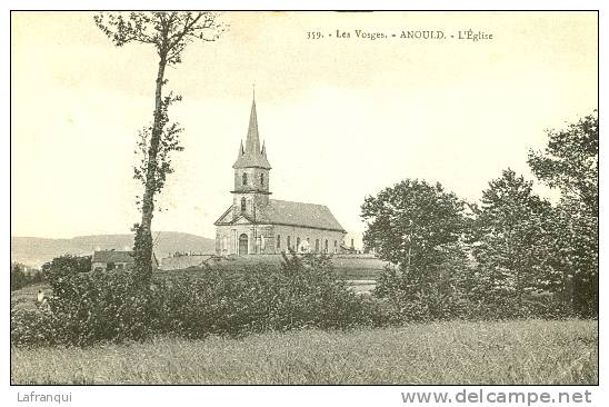 VOSGES -ref 88877- Anould - L Eglise   - Carte Bon Etat - - Anould