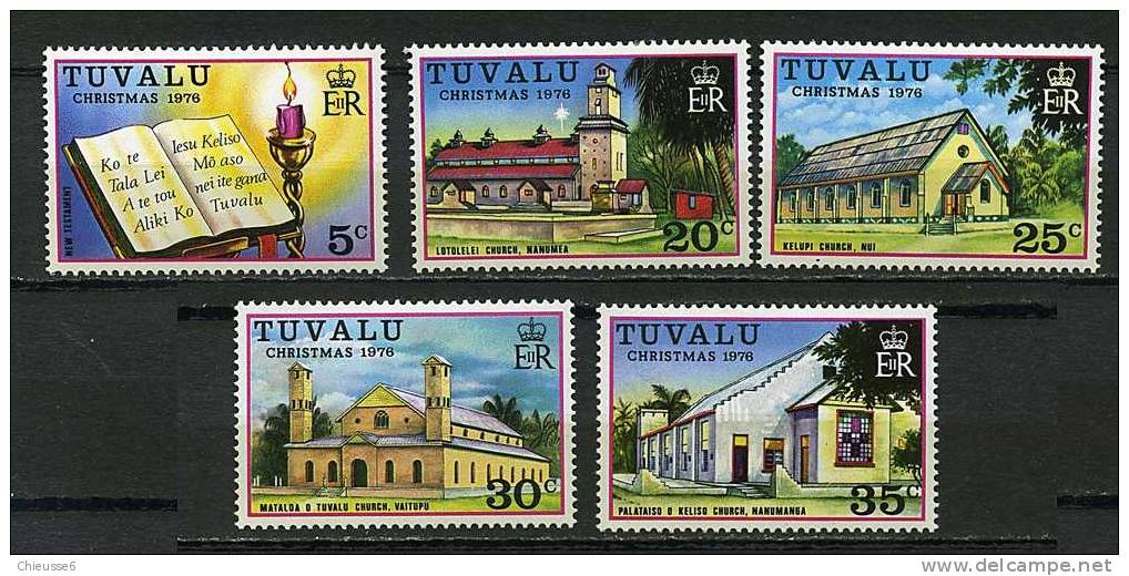 Tuvalu ** N° 38 à 42 - Noël. Sujets Divers  (CL76 P17) - Tuvalu