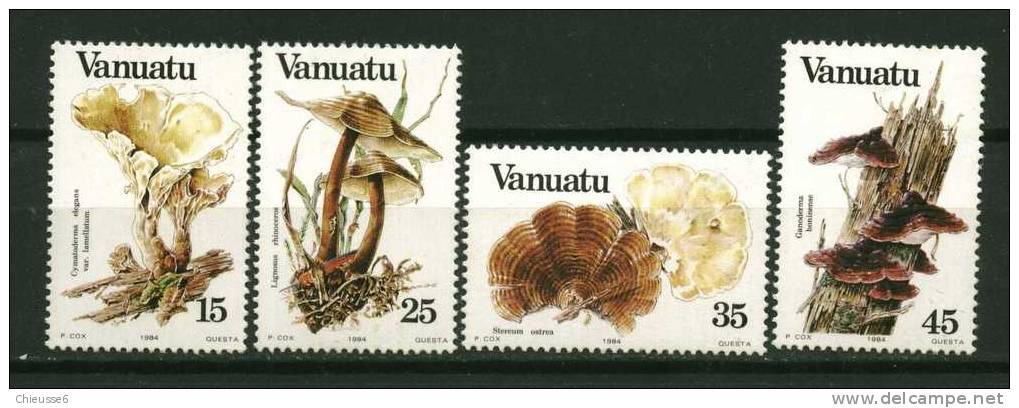 Vanuatu ** N° 686 à 689 - Champignons - Vanuatu (1980-...)