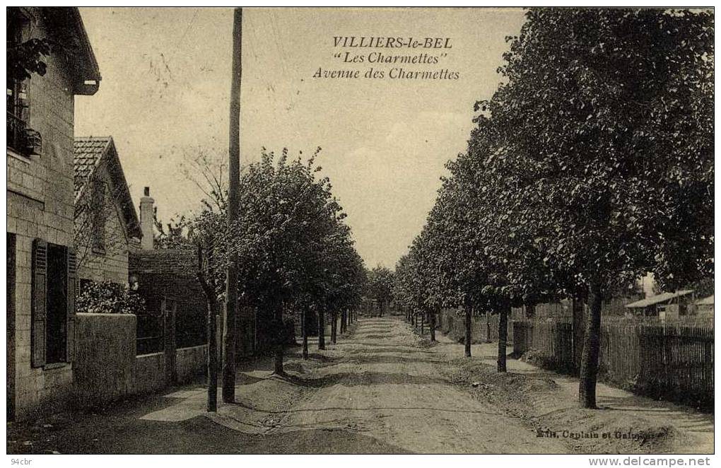 CPA (95) VILLIERS LE BEL Les Charmettes  Avenue  Des Charmettes - Villiers Le Bel