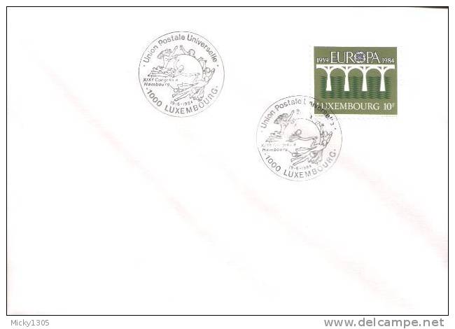 Luxemburg - Sonderstempel / Special Cancellation (A434) - U.P.U.