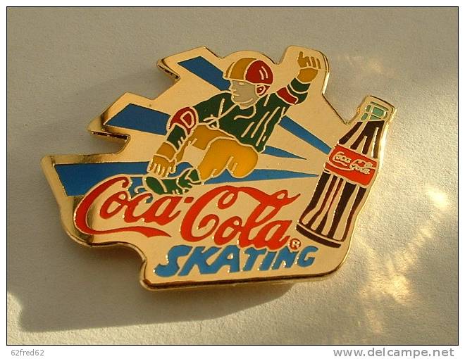 PIN'S COCA COLA  SKATING - Coca-Cola