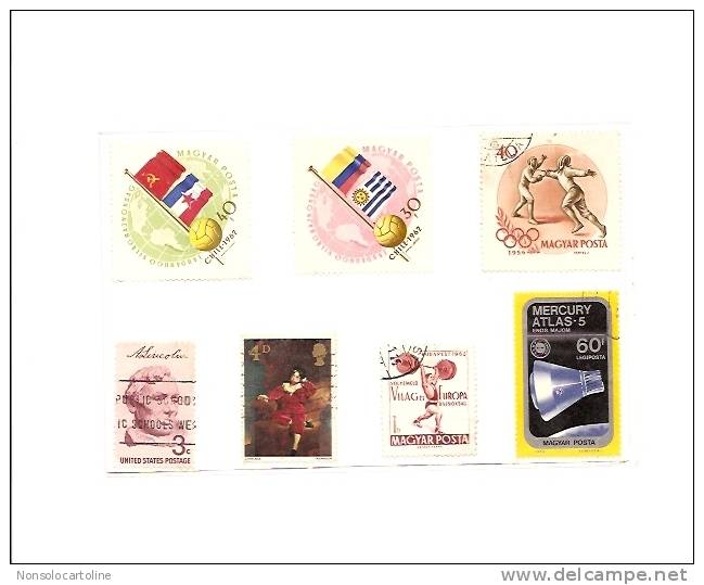 7 Francobolli Misti - Lots & Kiloware (mixtures) - Max. 999 Stamps