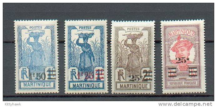 MART 158-  YT 111-112-115-116 */** - Unused Stamps