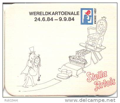 #CCA036 Stella-viltje ( Cartoons 1984 ) - Sous-bocks