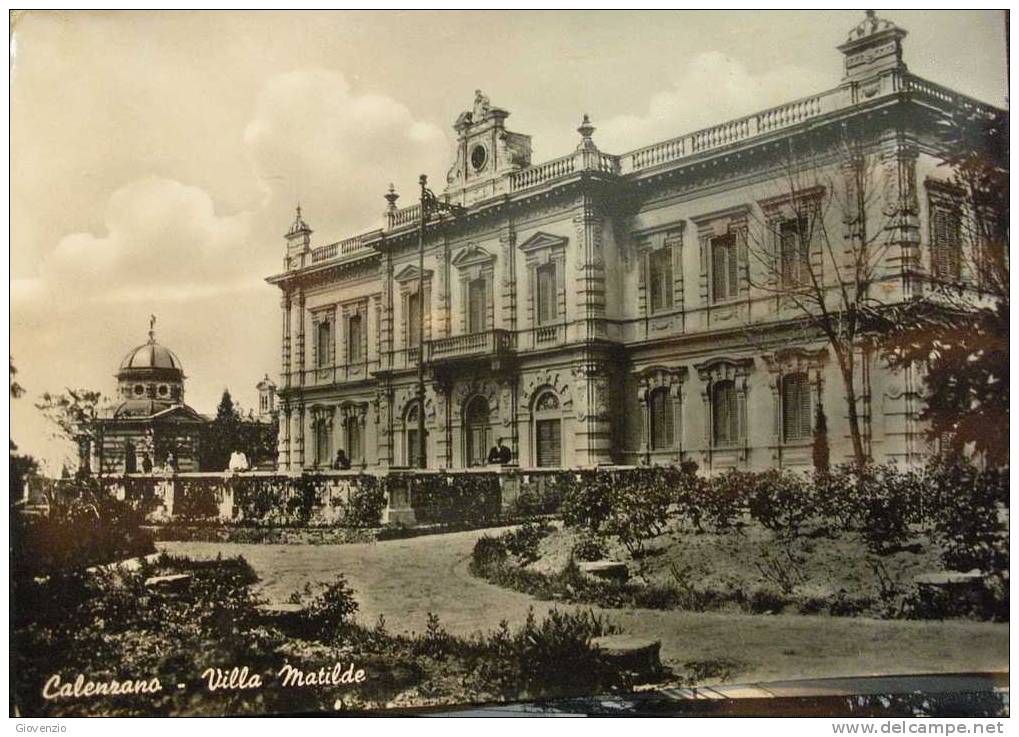 CALENZANO B/N  VIAGGIATA 1955 - CS029 - Firenze (Florence)