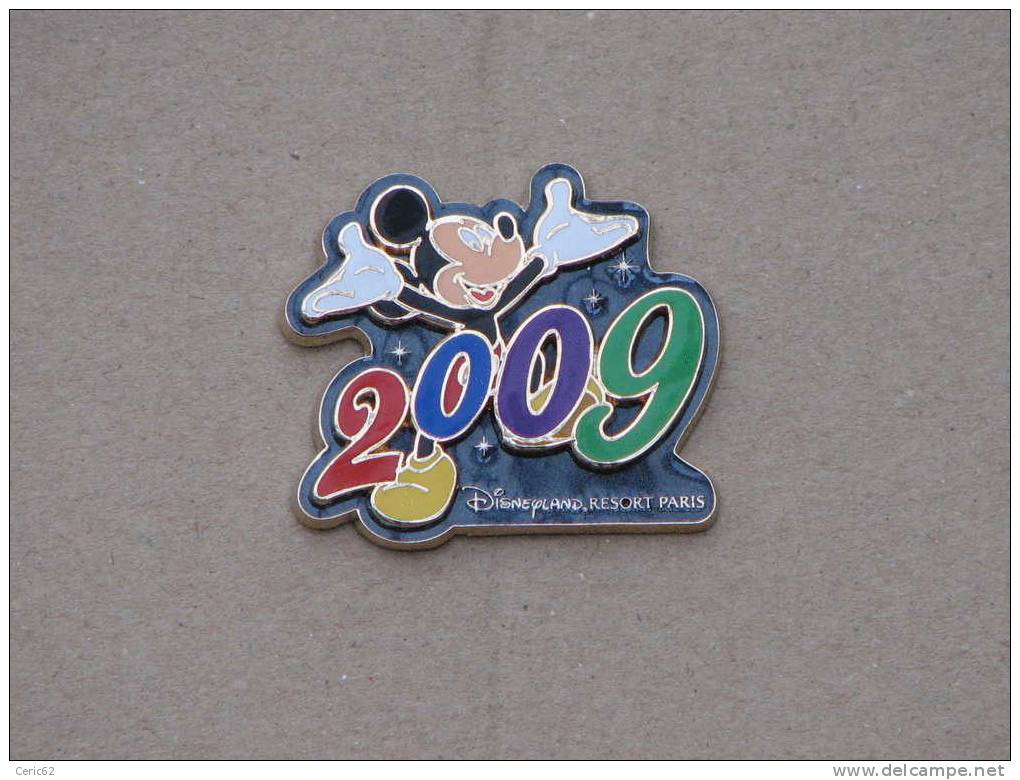 PINS MICKEY DISNEYLAND RESSORT PARIS DOUBLE MOULE 2009 - Disney